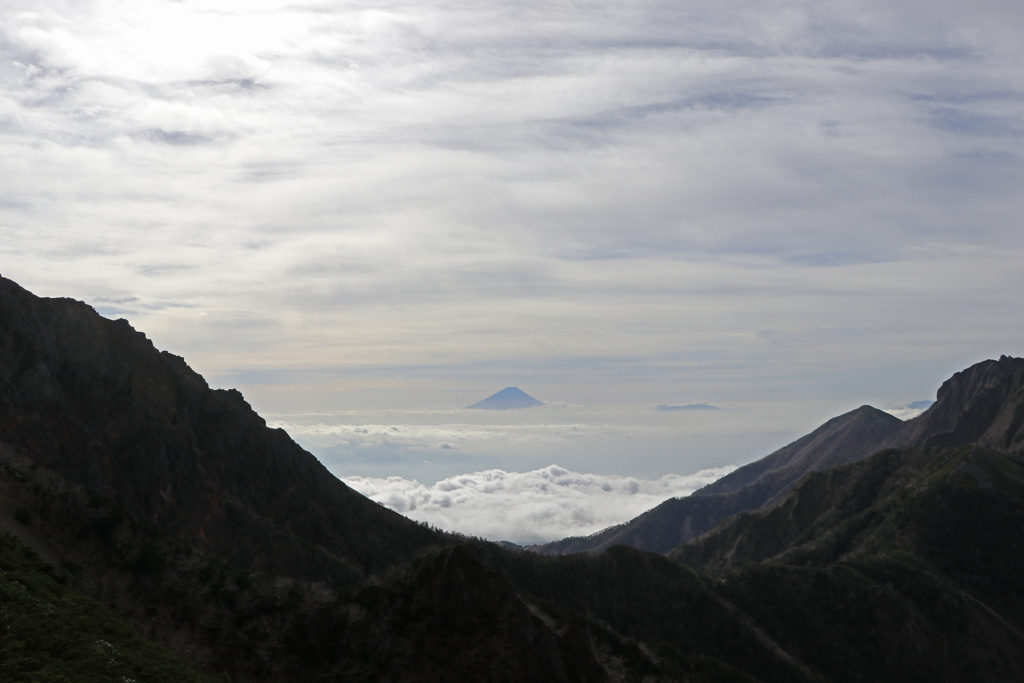 赤岳～富士山