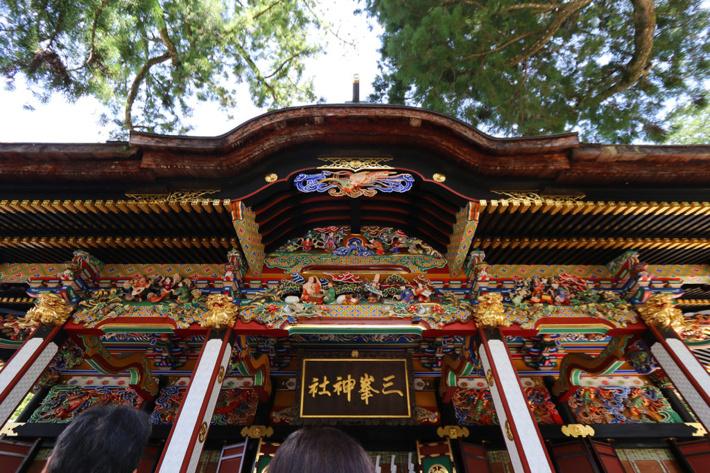 三峰神社～拝殿