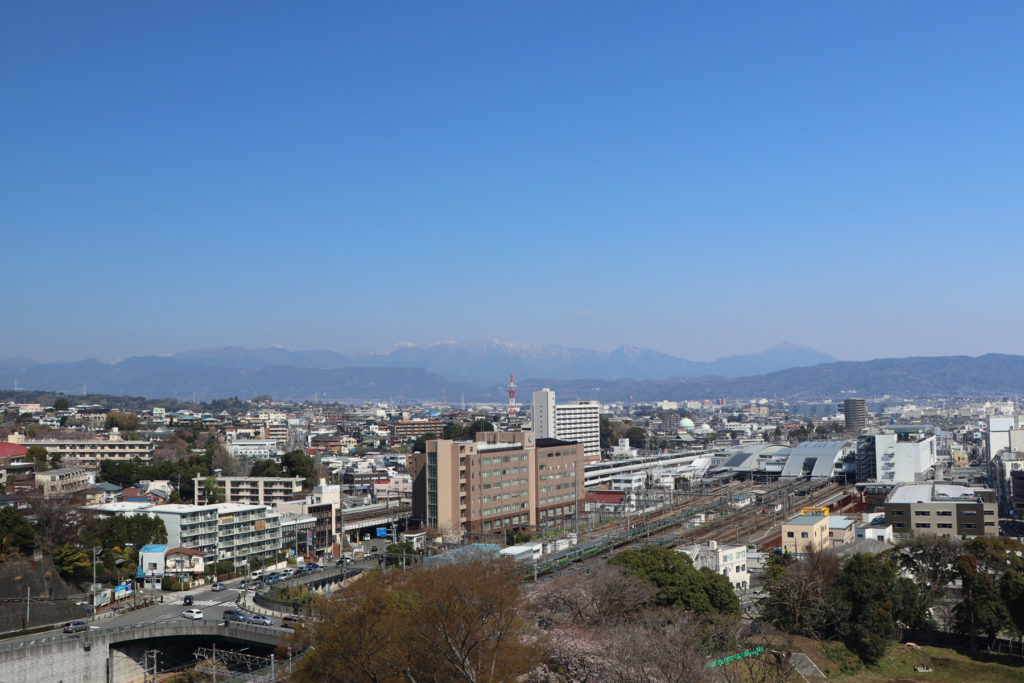 小田原城～天守閣からの眺望