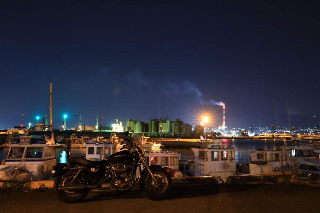 富士市の工場夜景