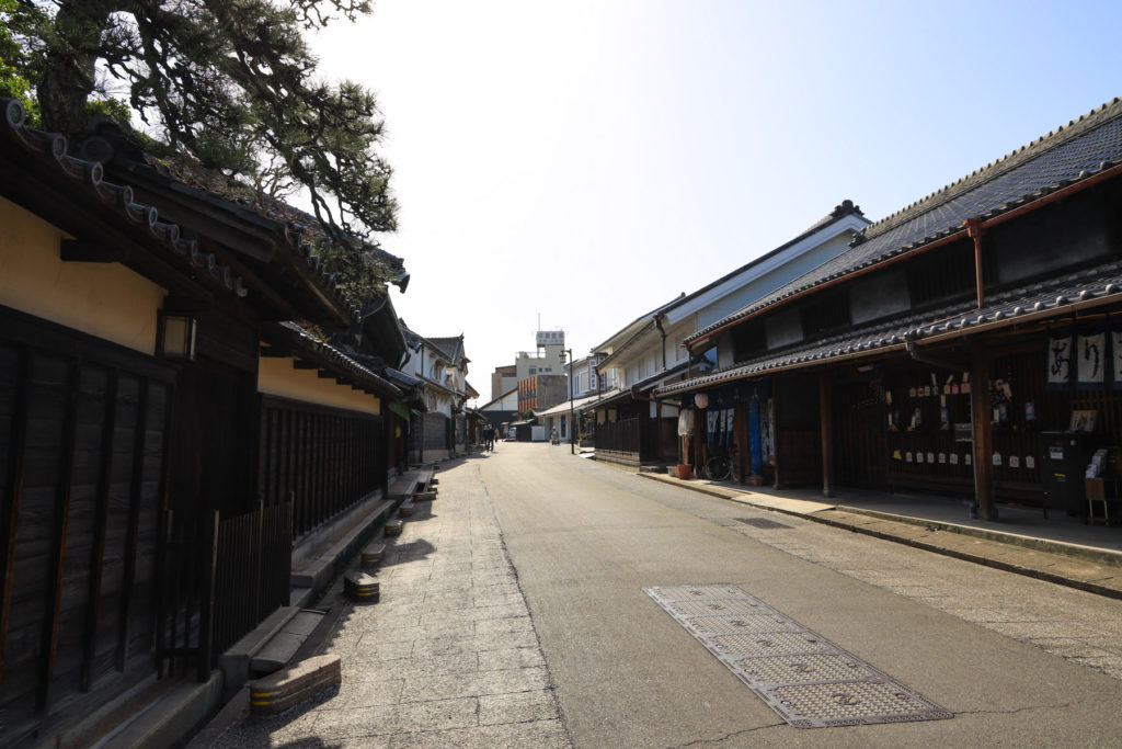 旧東海道有松の街並み